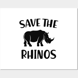 Rhino - Save the rhinos Posters and Art